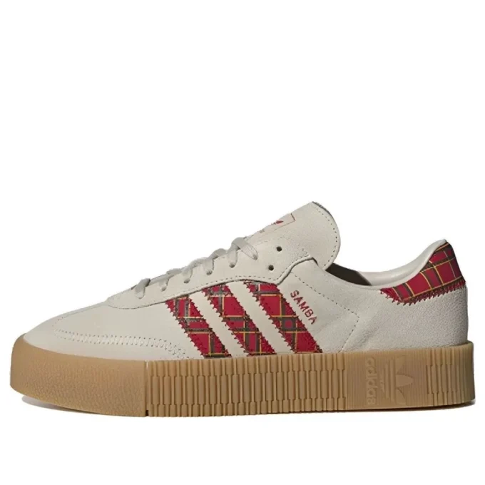 Adidas Sambarose “Clear Brown Scarlet Collegiate Green”
