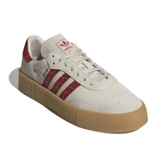 Adidas Sambarose “Clear Brown Scarlet Collegiate Green”