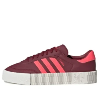 Adidas Sambarose W “Dark Red White”