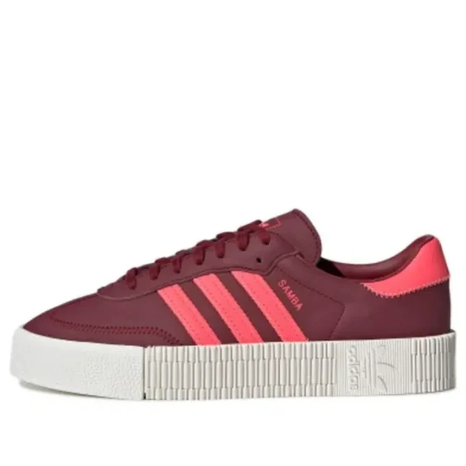 Adidas Sambarose W “Dark Red White”
