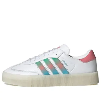 Adidas Sambarose “White Green Pink”