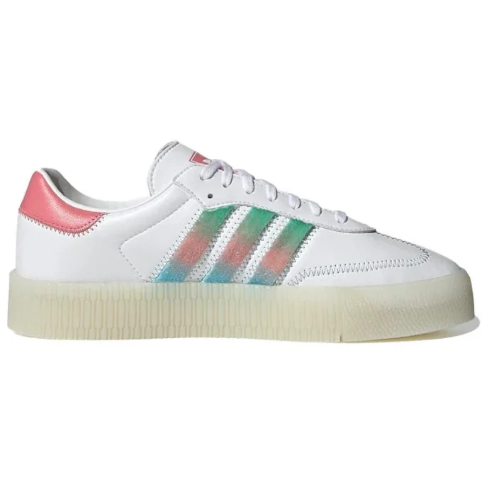Adidas Sambarose “White Green Pink”