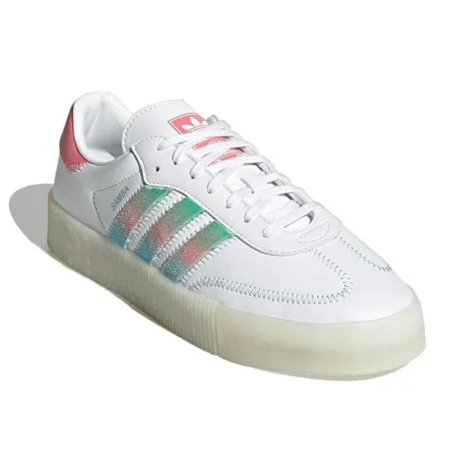 Adidas Sambarose “White Green Pink”