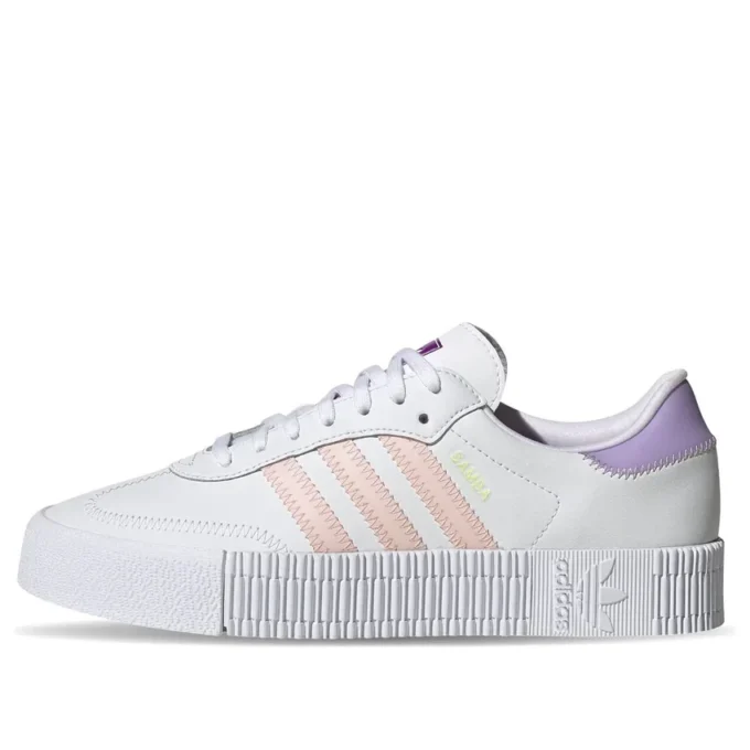 Adidas Sambarose “White Pink Purple”
