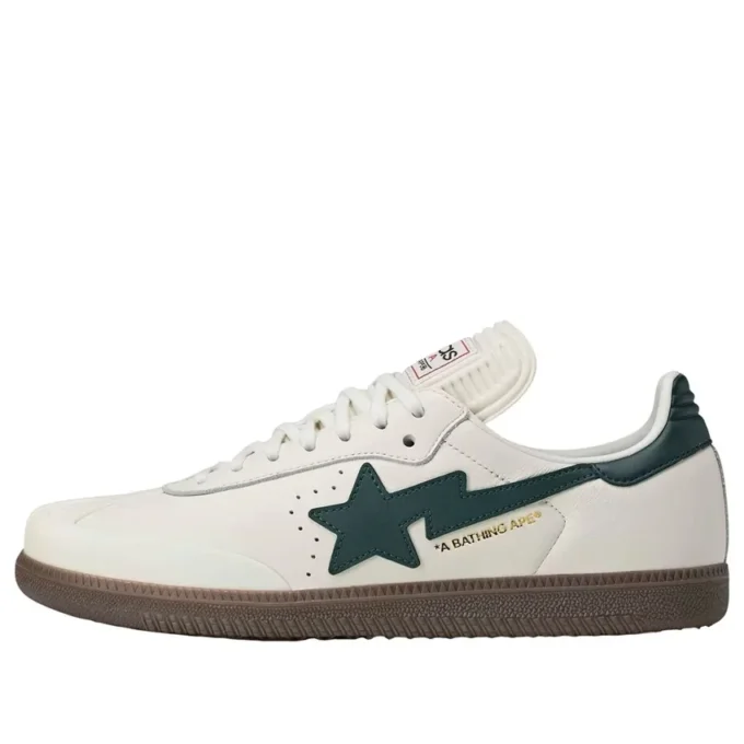 Adidas X a Bathing Ape Samba “White Forest”