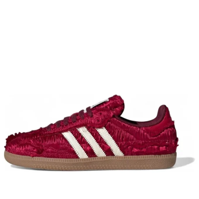 Adidas X Caroline Hu Samba Og “Satin Power Red”
