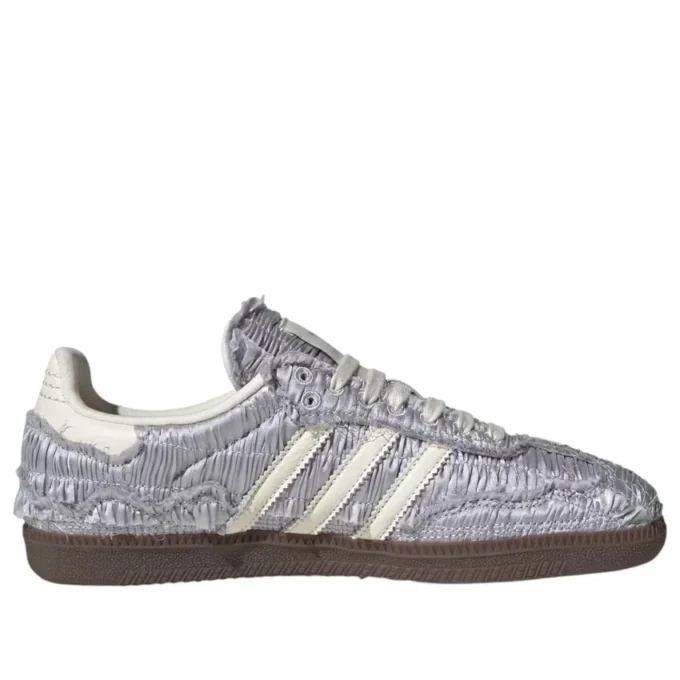 Adidas X Caroline Hu Samba Og “Satin Silver Metallic”