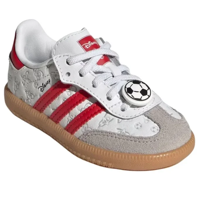 Adidas X Disney Samba Og Comfort Elastic Lace “White Better Scarlet”