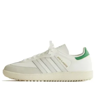 Adidas X Kith Samba Spikeless Golf “White Green”