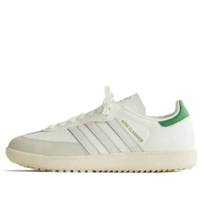 Adidas X Kith Samba Spikeless Golf “White Green”