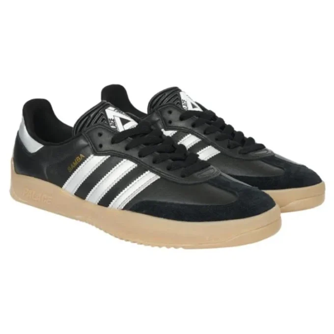 Adidas X Palace Puig Samba “Black Silver”