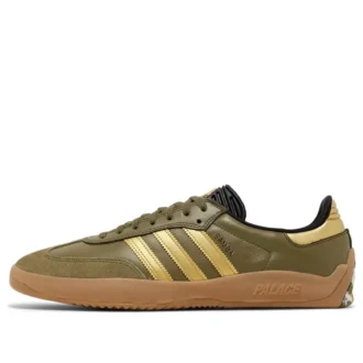 Adidas X Palace Samba Puig “Focus Olive Metallic Gold”