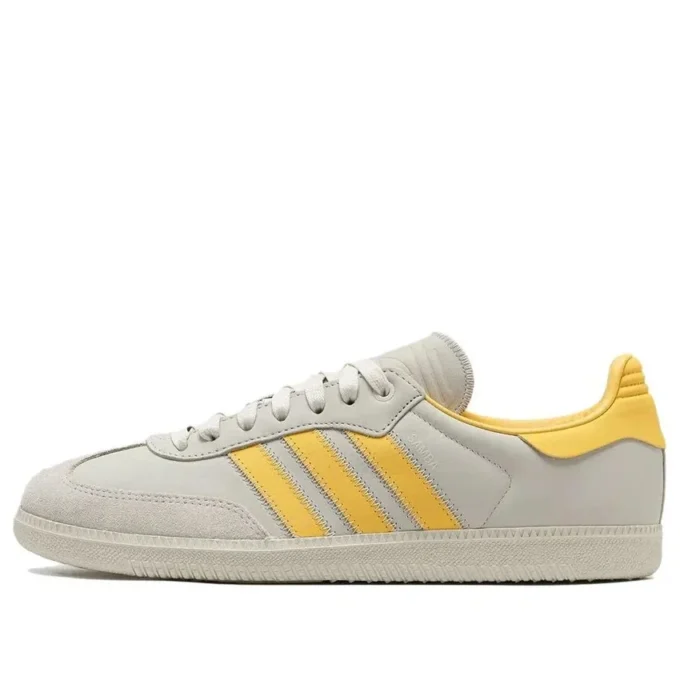 Adidas X Pharrell Humanrace Samba “Bold Gold Alumina”