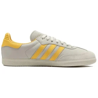 Adidas X Pharrell Humanrace Samba “Bold Gold Alumina”