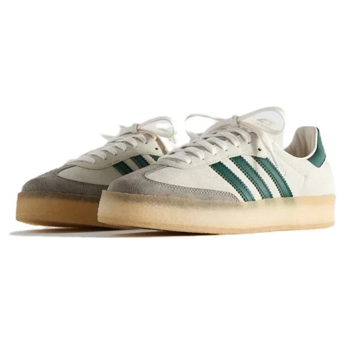 Adidas X Ronnie Fieg X Clarks 8Th Street Samba “Chalk White”