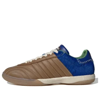 Adidas X Wales Bonner Samba Millennium “Nappa Pack – Brown Royal Blue”