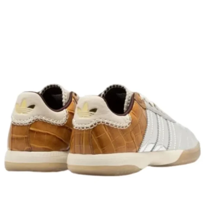 Adidas X Wales Bonner Samba Millennium “Silver Metallic Yellow Croc”